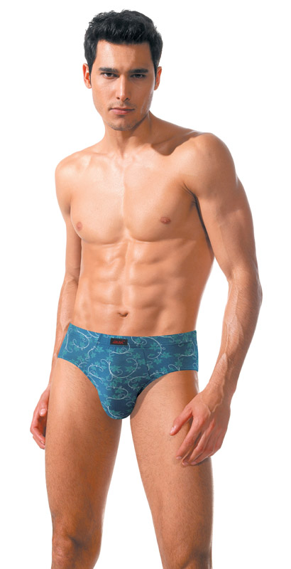 男天竹拔印三角裤